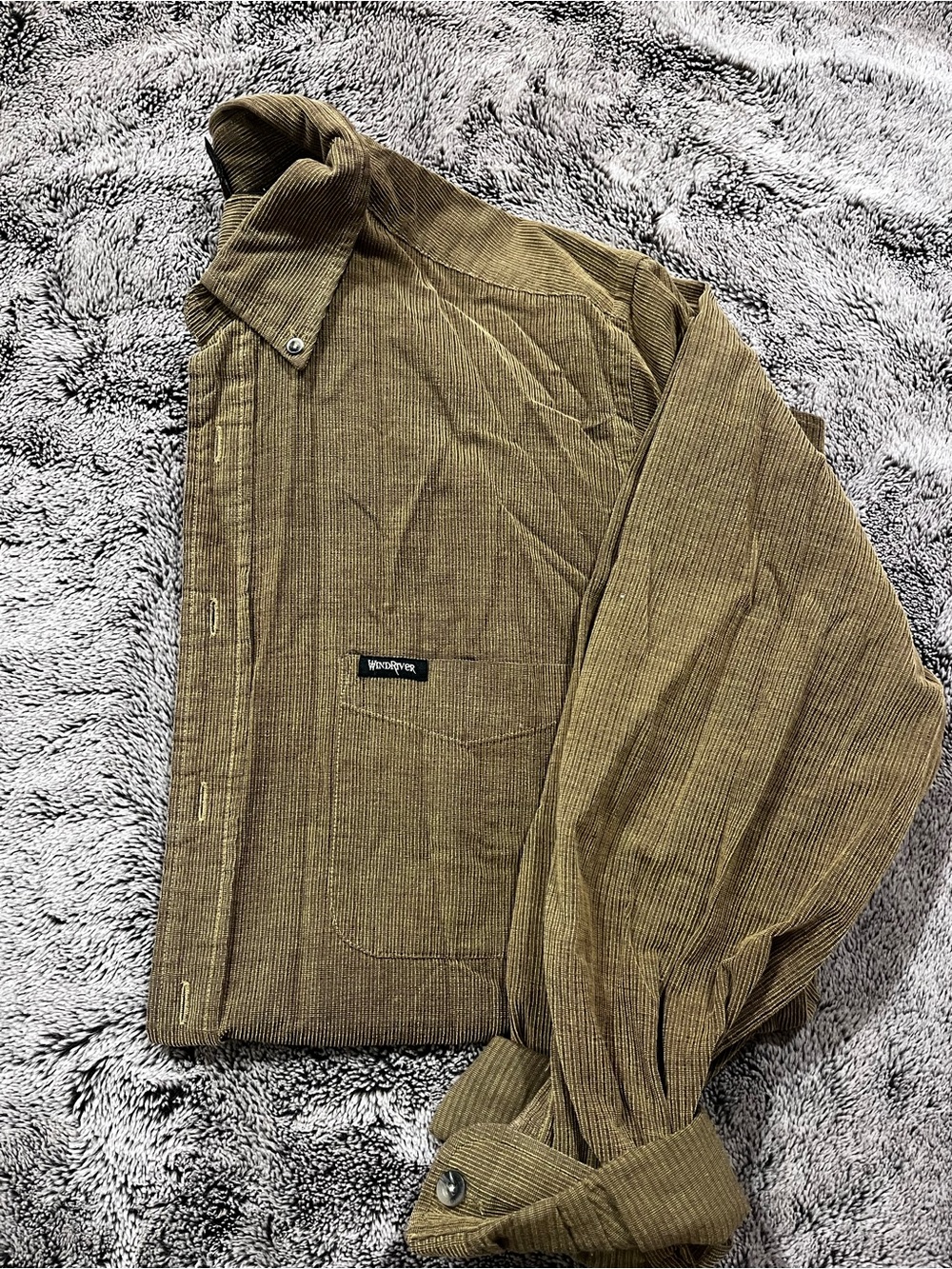 Wind River Lightweight Corduroy Shirt Jacket - Acorn